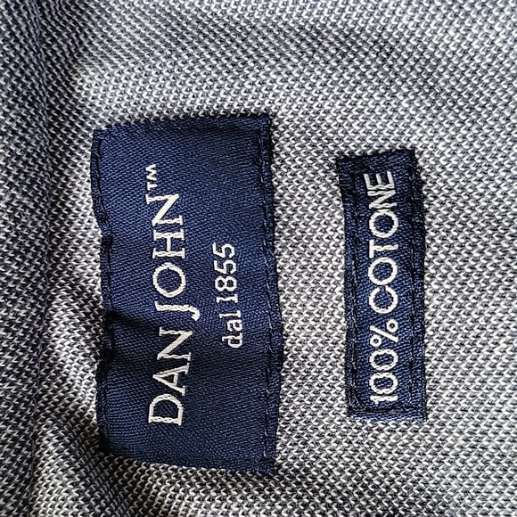 NWT Dan John Men's Polo Shirt Size Medium - Picture 5 of 9